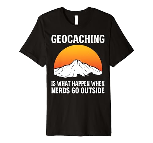 Funny Geocaching Geocaching App Developer Premium T-Shirt