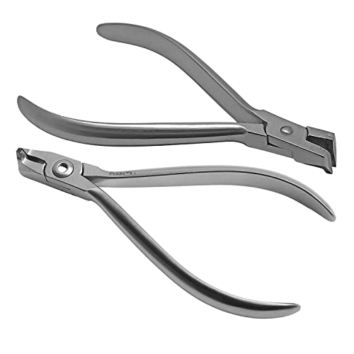RDM Mini Head Distal End Cutter with Safety Hold German Tungsten Carbide (TC) Inserts Cut and Hold Hard and Soft Wire Orthodontic Instruments