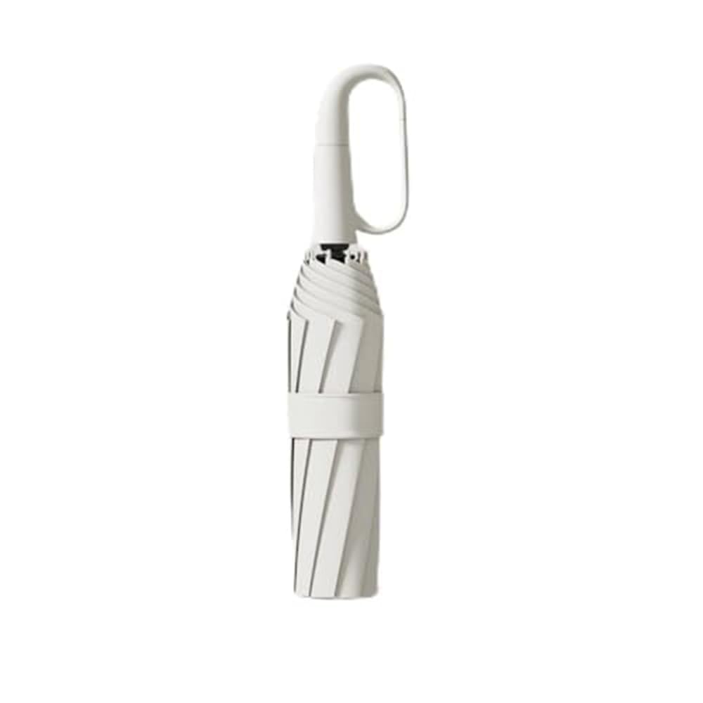 WTHDPHHH Car Umbrella, For Ford Kuga (CX482) Titanium/X/St Line 2019-2023 Fully Automatic Umbrella Compact Portable Car Travel Umbrella,White