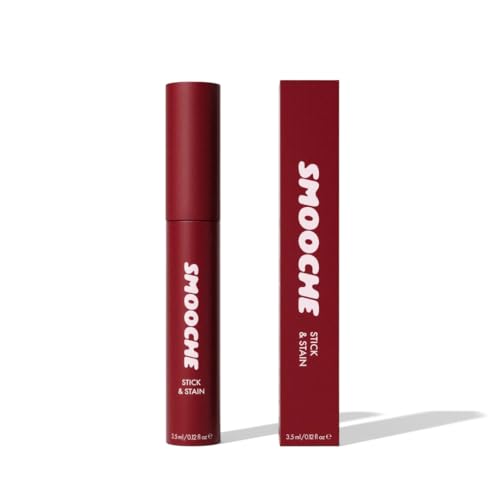 Smooche Peel-Off Lip Stain Tint Long Lasting Waterproof Lip Color Smudge Proof Transfer Resistant Lip Tint Hydrating Vegan Lip Tint Stain for All Day Wear - Mauve Berry