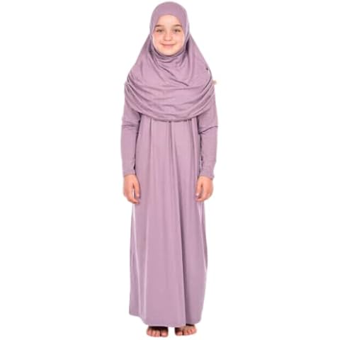 Prien Kids Prayer Dress with Hijab Set Cover