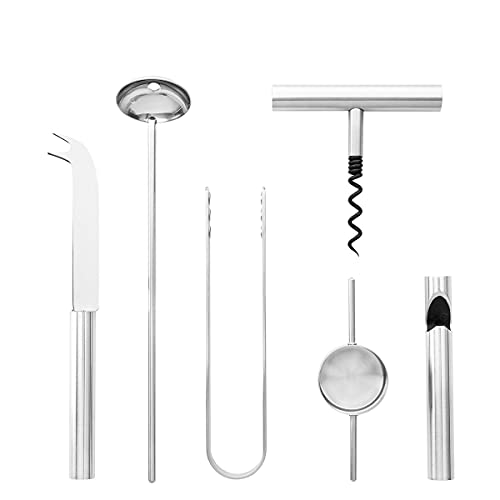 Stelton satiniert, Edelstahl/Poliert, 6-teilig