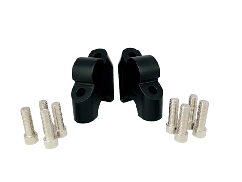 Guidon moto 32 mm riser adaptateur pour R 1250 GS et R1200GS - Confort grand tourisme