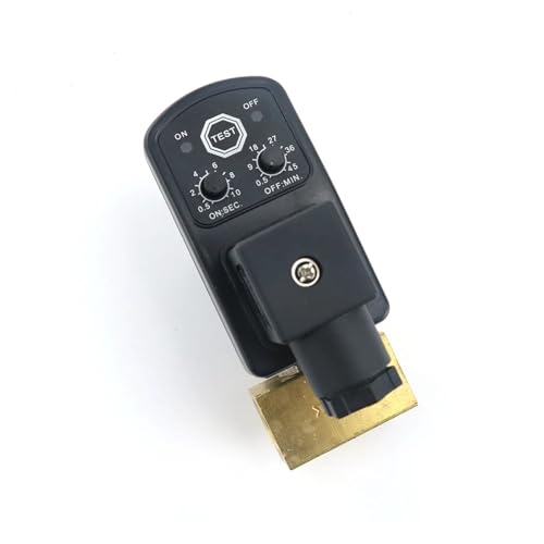Électrovanne DN15 laiton de haute précision à corps fendu 24V - 5