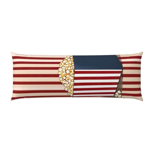 Housse de coussin de lit imprimée popcorn 50,8x137,2 cm - 3