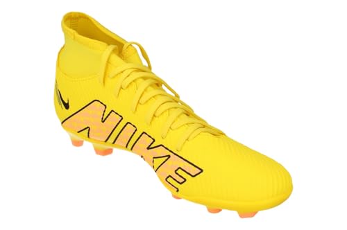 Nike Nike Mercurial Superfly 9 Club FG DJ5961-780 Yellow Strike-Sunset Glow Men's Soccer Cleats 12 US