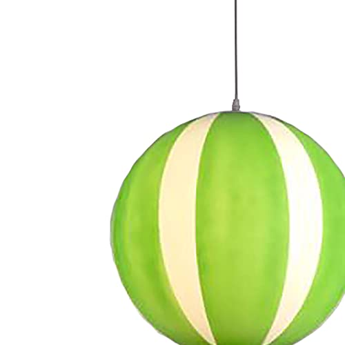 Lustre montgolfière E27 suspension de plafond verte chambre bébé et école - 3