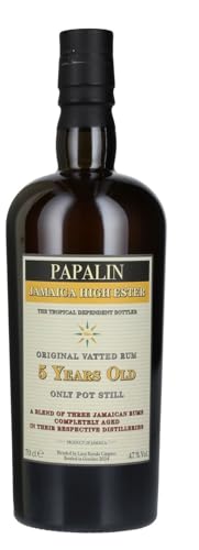 Papalin 5 Years Old Jamaica High Ester Rum 47% Vol. 0,7l in Geschenkbox