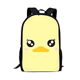 Duck School Backpack For Girls Boys Kids,Lightweight Elementary Student Bookbag Perfect for Back to School