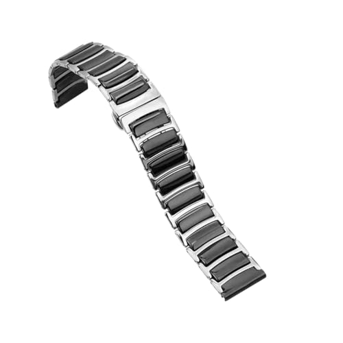 [LOKLNEYK] 22mmZ~bNXgbvAɓKHuawei Watch 5 /46mm/GT5 /4 /3/ 2/ 5Pro GT3 /2Pro /GT2eɓK(Silver black,For Huawei GT5 5Pro 46mm)