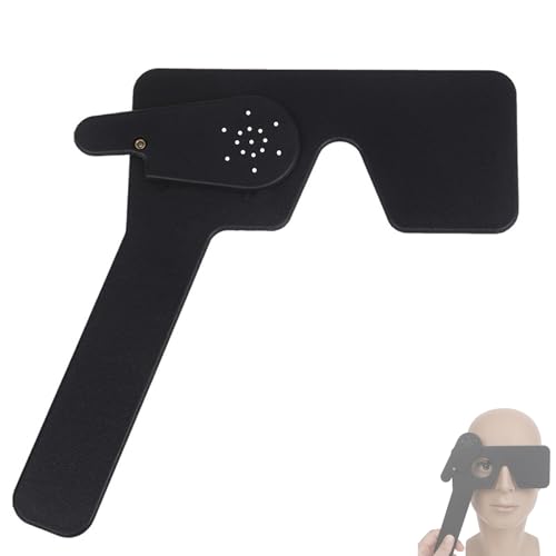 FocusVue Ophthalmic Eye Exam Tool ABS Lorgnette Occluder Multi 17 Pinhole Hand Occluder Optometry Optic Instrument