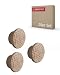Produktbild Gedotec Abdeckkappen Loch-Abdeckungen Holz für Blind-Bohrung Ø 10 mm | Massivholz Eiche naturbelassen | Gesamt Ø 15 mm | Kappen rund zum Eindrücken | 20 Stück - Endkappen für Möbel & Schrauben-Löcher