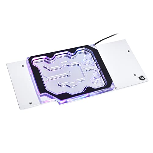 Alphacool Eisblock Aurora GPX-N アクリル アクティブバックプレート 3080/3090 Gaming/Eagle