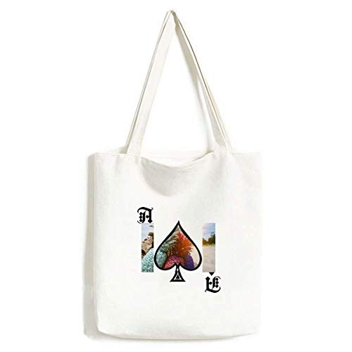 Sac à main ananas fruits frais lavable Poker Spade loisirs créatifs