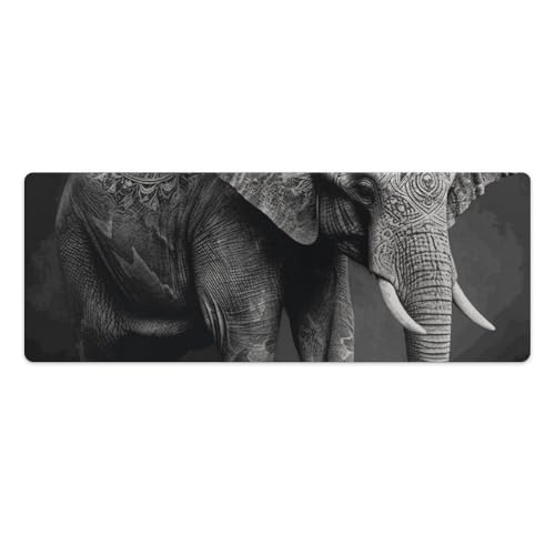 Tapis de souris LED éléphant pour optimiser votre bureau maison