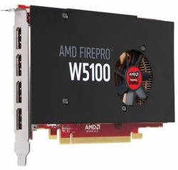 AMD 100-505974 - AMD FirePro W5100 �O���t�B�b�N�J�[�h - 4 GB GDDR5 - PCI Express 3.0 x1