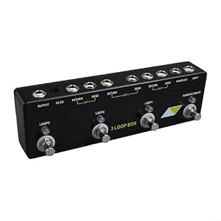 [ INPUT CONFIGURATION] Adapt your setup easily with an input socket that can be placed on either the rear or right side of the pedal for customized layouts. [CLEAN SIGNAL WITH TRUE BYPASS] Keep your sound pristine with true bypass technology that mai...
