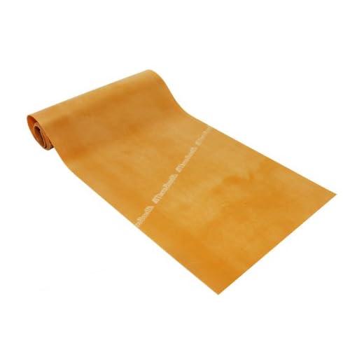 Thera-Band Original träningsmotståndsband val av spänning och färger. (guld, 1,0 meter)