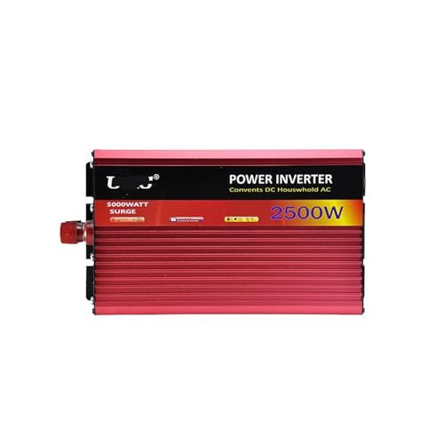 Onduleur solaire 12v 2500w convertisseur puissance onde sinusoïdale