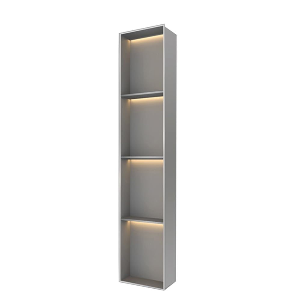 ERoomQ Stainless Steel Shower Niche with Led Light Recessed Organizer Shower Shelf Waterproof Wall-Inserted Storage Caddy for Bathroom