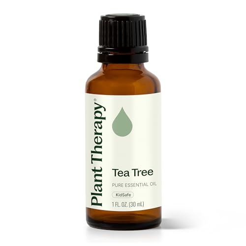 Plant Therapy Tea Tree Essential Oil 100% Pure, Undiluted, Natural Aromatherapy, Therapeutic Grade 30 mL (1 oz)