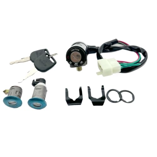 Interruptor de encendido de 5 pines completo con llave para cerradura de moto GY6-125