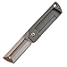 Eafengrow EF58 Mini Folding Pocket Knife D2 Steel Blade Titanium Alloy Handle with Clip Frame Lock Lanyard Necklace Key Chain Ring EDC Knife