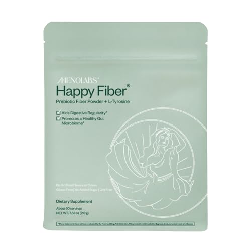 MENOLABS Happy Prebiotic Fiber Supplement
