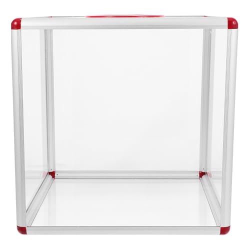 Boîte à tirage événementielle compacte et urne électorale transparente avec fente