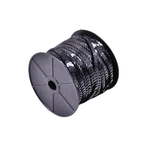Ruban de strass et frange en perles de cristal noir pour finitions luxe