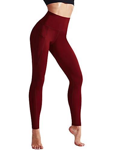 Neleus 3 Pack Tummy Control High Waist Running Workout Leggings,9017,Blue,Navy,Red,Us 2Xl,Eu 3Xl #TOP5