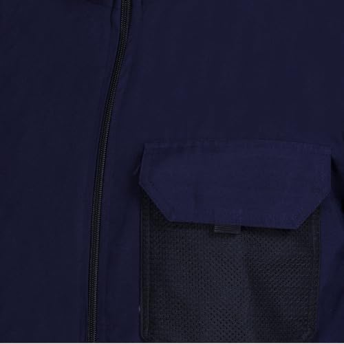 Image of TFA Mens Windcheater Jacket |Zip Closure| Sports Wear| Water Resistant |Rainy Season | Reflector