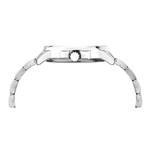 TIMEX Analog Watch for Man with Grey Round Dial & Silver Stainless Steel Bracelet Band Water Resistant Men's Wrist Watches - TWEG17213