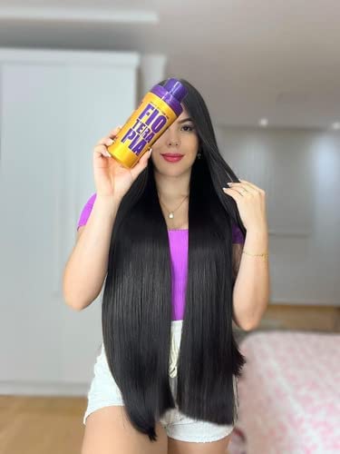 Vista 6 de EG Everk Gold Fioterapia - Tratamiento de queratina brasileña de 169fl oz Cepillo progresivo Un solo paso Sistema de alisado Sellado térmico