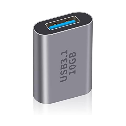 Duttek USB C Female to USB Female Adapter Cover