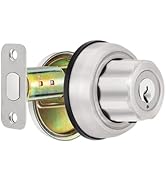 AIsecure Twist-to-Lock Keyless Deadbolt Lock for Front Door