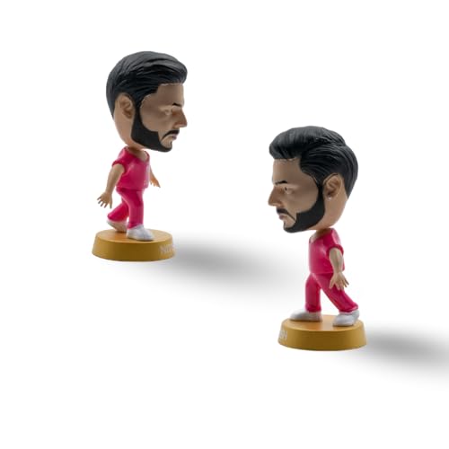 Image of Action Figure, IPL Edition 360 Rotatable Head, Cricket Player for Fans & Collectors (3 Inch Nitish Rana)