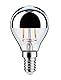 Paulmann 28663 LED Lampe Filament Tropfen 2,6W Leuchtmittel Kopfspiegel Silber 2700K Warmweiß E14