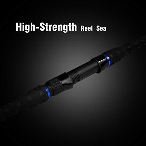 Fiblink Surf Spinning Fishing Rod Carbon Fiber Travel Fishing Rod(11-Feet & 12-Feet & 13-Feet & 15-Feet) (11 Feet - 2 Piece)