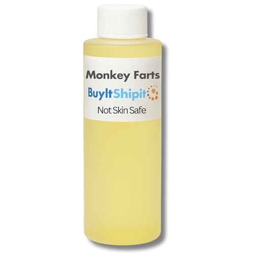 Buyitshipit - Monkey Farts Fragrance from Our Beach Collection - Perfect for Adding Aroma to Freshies Candles Soaps and Diffusers - 8 Ounces