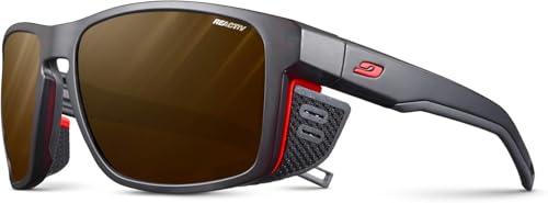 Julbo Sonnenbrille - SHIELD M - Herren - Schwarz/Orange - Selbsttönend 2 <> 4