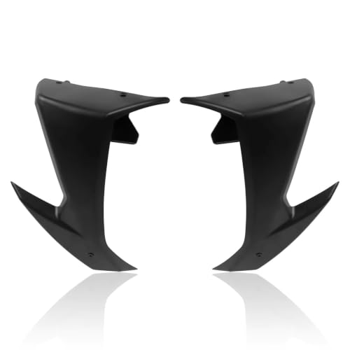 Spoilers ailerons de force latérale noirs pour Suzuki GSX-8S 2023-2025