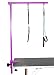 SHELANDY Pet grooming arm with clamp for large and small dogs - 35 inch height adjustable and Free two No Sit Haunch Holder (purple)