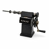 Aus massivem Gusseisen KATSU Manuelle Spulen Wickelmaschine mit Zähler Nummer wickel Maschine Handspule Zählvorgang für Audio Ausgabe Transformator Mechanischer Zähler 990722