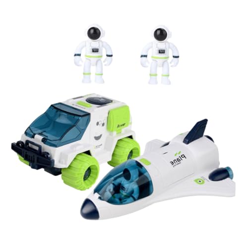 Abaodam 1 Set Funny Astronaut Space Shuttle Astronauts Space Play Accessories for Boys Adorable Design for Creative Play and Learning