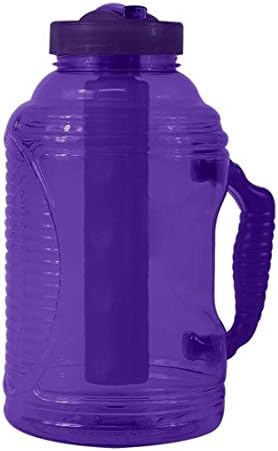 Navaris Stainless Steel Water Bottle - 2.2 Litre (74.4 Fl Oz