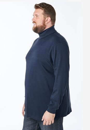 KingSize Men's Big & Tall Tall Turtleneck Long-Sleeve Tee3