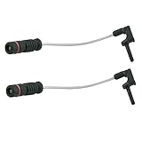 Pair Set of 2 Front Disc Brake Pad Wear Sensors for Mercedes W124 W126 W202 R170