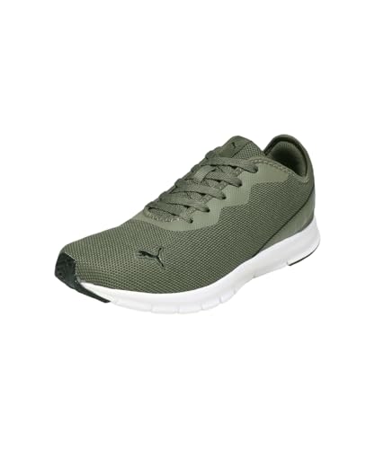 Image of PUMA | Hustle V2 Men's Shoes | Burnt Olive-Black | 7UK