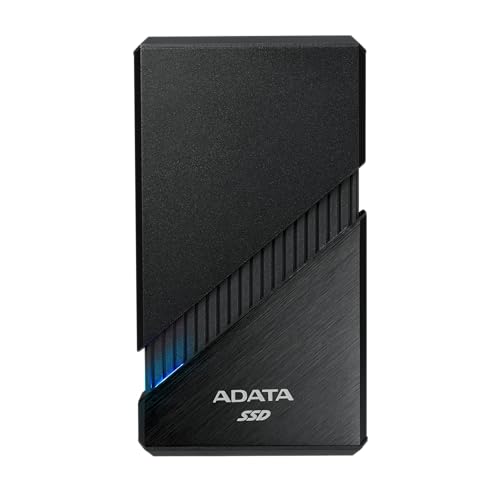 ADATA SE920 Portable SSD, 1TB External Solid State Drive, Speeds Up to 3,800MB/s, USB4 40Gbps Type C SSD for Gaming, Compatible with USB 3.2/2.0